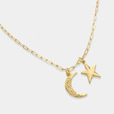 OMG BLINGS - Moon & Star Chain - Arktana - Jewelry