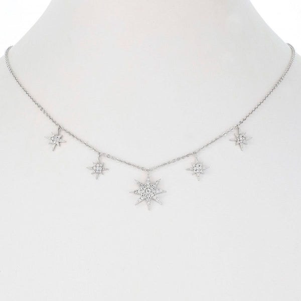OMG BLINGS - Multi Starburst Necklace - Arktana - Jewelry