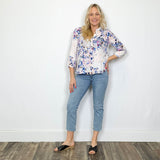Pintuck Blouse in Genoa Park