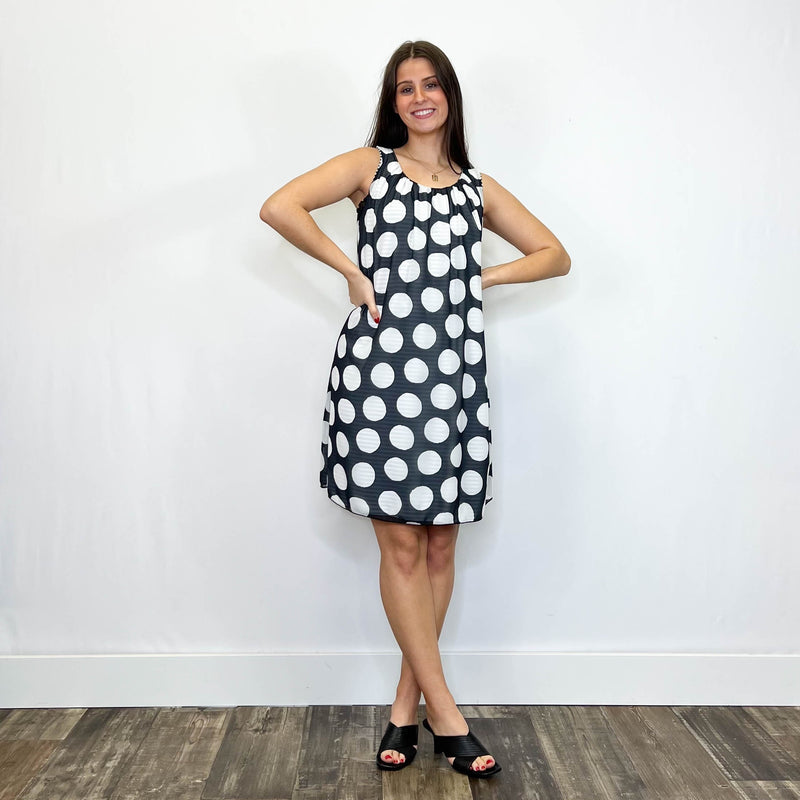 Reversible Polka Dot Dress