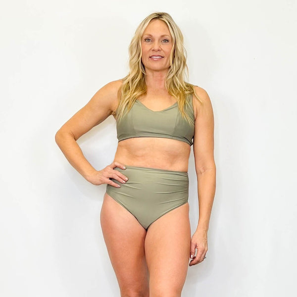 Reversible Wide  Strap Bikini Top