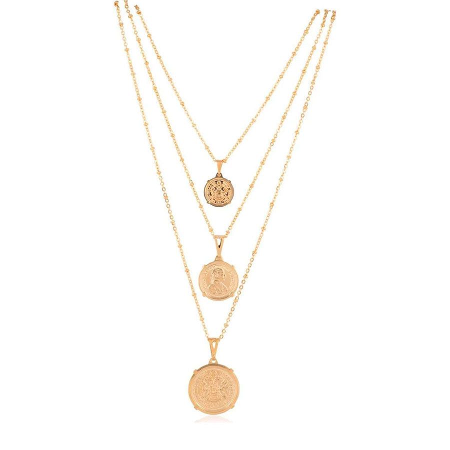 Sahira Jewelry Design - Emperor Coin Necklace - Arktana - Jewelry