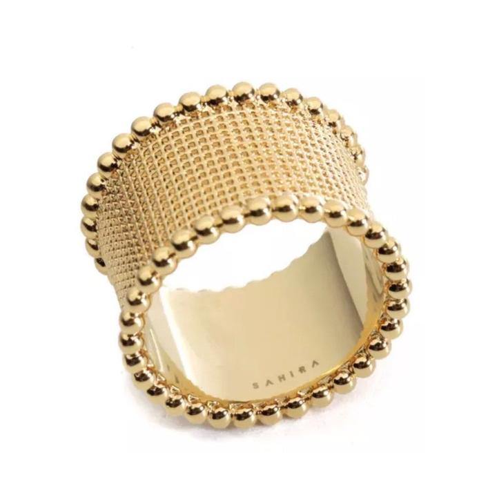 Sahira Jewelry Design - Hammered Band Ring - Arktana - Jewelry