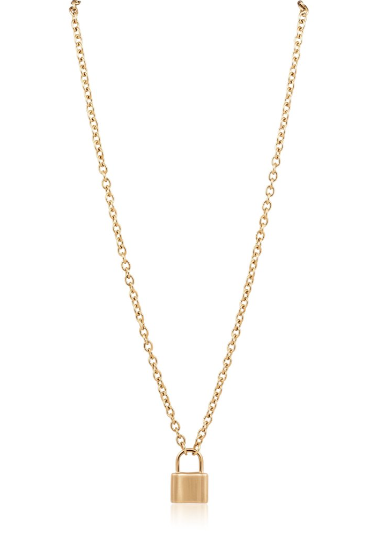 Sahira Jewelry Design - Jane Lock Necklace 18" - Arktana - Jewelry