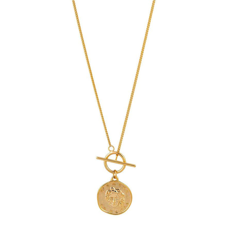 Sahira Jewelry Design - Medusa Coin Necklace - Arktana - Jewelry