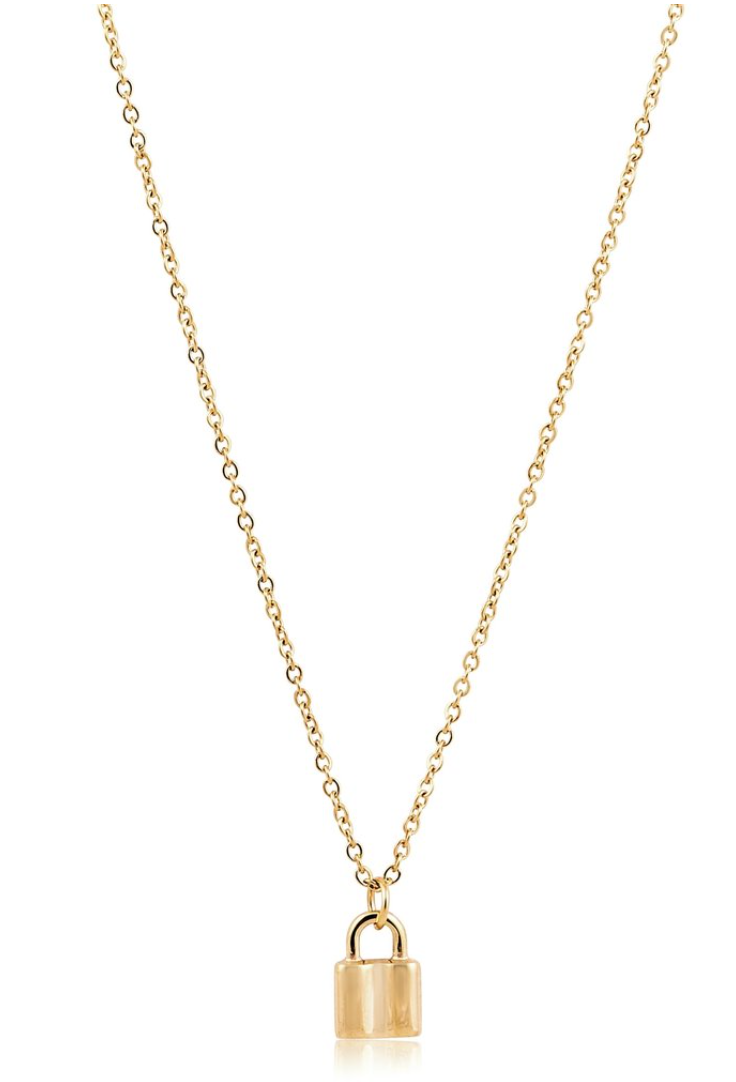 Sahira Jewelry Design - Mini Lock Necklace - Arktana - Jewelry