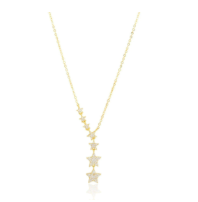 Sahira Jewelry Design - Pave Star Lariat - Arktana - Jewelry