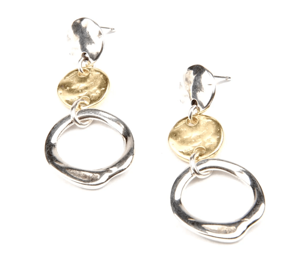 Samkas - Sammie 2 toned earring - Arktana - Jewelry