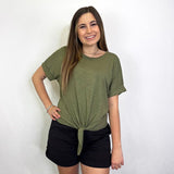 Sanctuary - All Day Tie Tee - Arktana - Tops