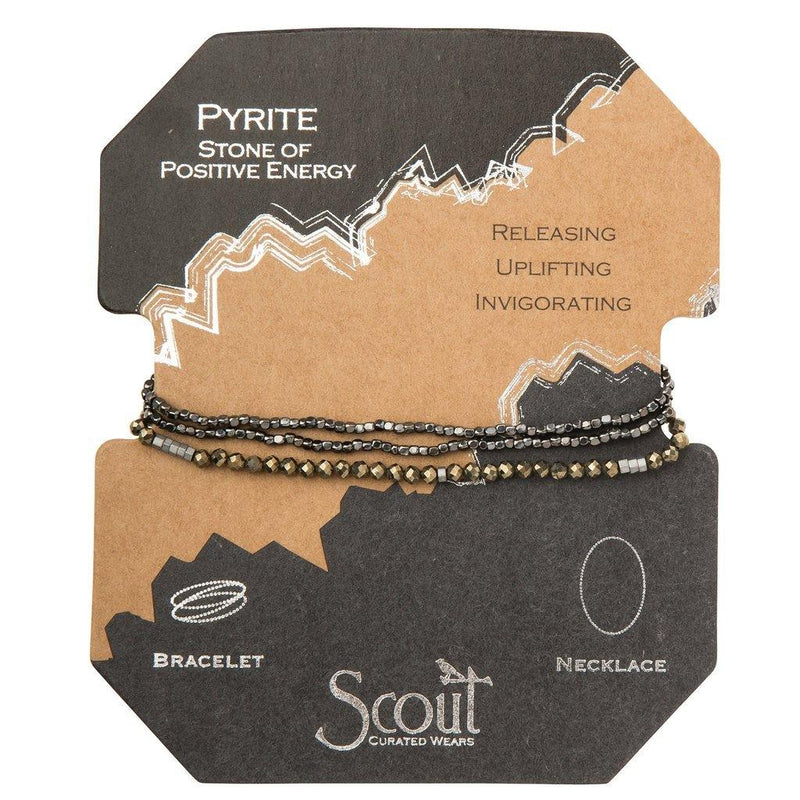 Scout - Delicate Stone Wrap Bracelet - Arktana - Jewelry