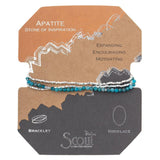 Scout - Delicate Stone Wrap Bracelet - Arktana - Jewelry