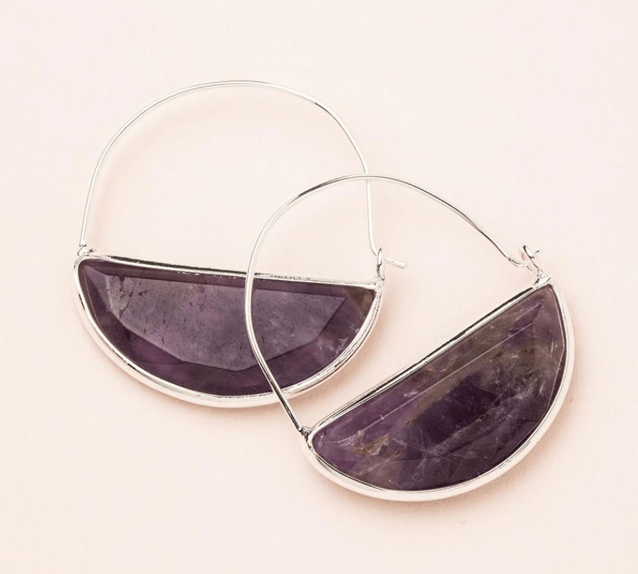 Scout - Stone Prism Hoop Earring - Arktana - Jewelry