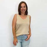 Tribal - Sleeveless Sweater Tank - Arktana - Tops