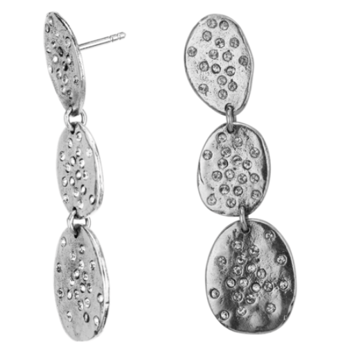 Waxing Poetic - Found Again Starshower Oval Earrings - Arktana - Jewelry