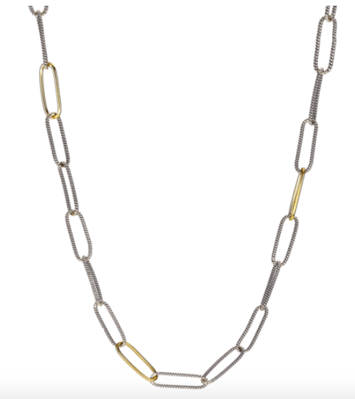 Waxing Poetic - Golden Interval Paper Clip Chain - Arktana - Jewelry