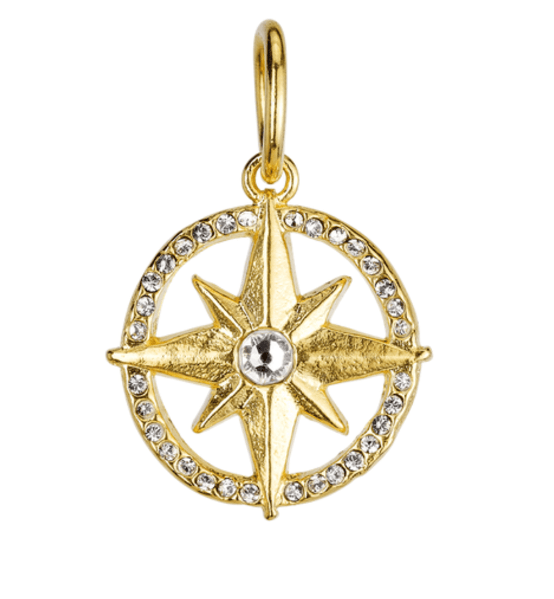 Waxing Poetic - Spiritor Compass Charm - Arktana - Jewelry